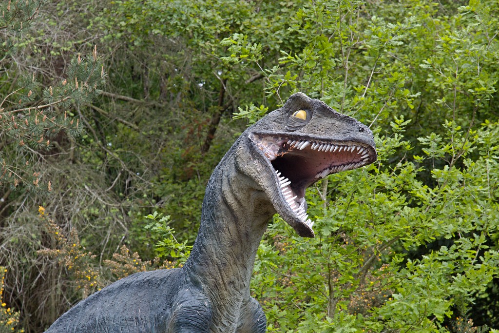 parc de prehistoire bretagne hdr france frankrijk themapark dino dinosaurussen dinosaurus zoo tyrannosaurus rex